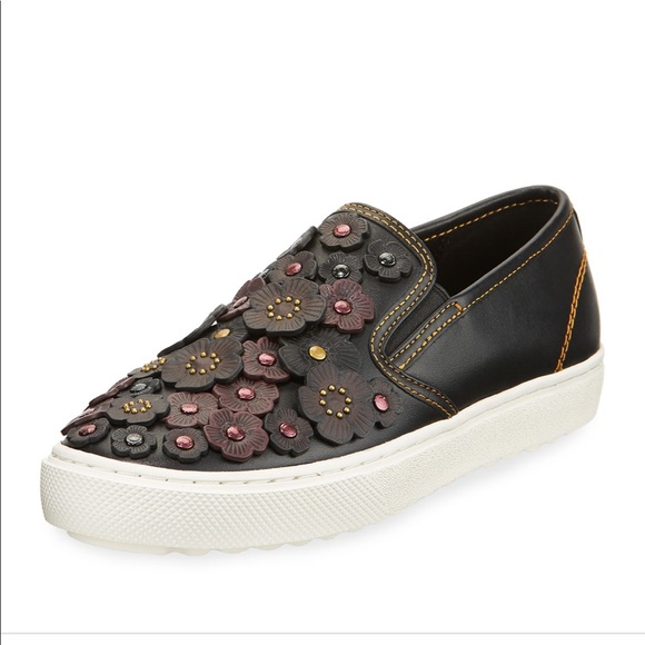 coach tea rose shoes